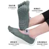 Calcetines de Yoga de Cinco Dedos Más Vendidos, Suaves, Altamente Elásticos, Amigables con la Piel, Absorbentes del Sudor, Suela con Partículas 3D, Antideslizantes, Aliviadores de Presión, Banda Ancha, Talón Abierto, Diseño de Dedos Separados