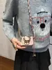 Porta-moedas de Desenho Animado, Porta-cartões, Bolsa com Chaveiro Fofo, Mini Bolsa, Bolsa para Fones de Ouvido, Bolsa Transversal Portátil de Mão
