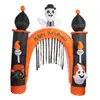 Decoraciones Inflables de Halloween Arco Inflable de 2.4 m de Alto Modelo Inflable Modelo Inflable Espeluznante de Halloween Adornos de Decoración para Ambiente Festivo