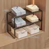Zapatero de niveles ajustable para dormitorio, soporte para zapatos debajo del escritorio de estudiante, organizador de almacenamiento, estante de almacenamiento para zapatero en casa