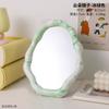 Espejo de Maquillaje Estilo Nórdico Ins Fengyunduo Alto Valor de Belleza Portátil de Escritorio Espejo de Princesa Espejo de Pared Espejo de Tocador de Celebridad de Internet Bandeja