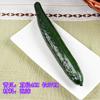 Modelo de frutas y verduras de plástico falsas maíz pepino verde comida muebles de alacena de cocina accesorios de juego de educación temprana