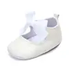 Sapatos de elástico novos para bebês meninas primavera e outono sapatos de princesa com laço fofo sapatos para bebês meninos 0966
