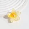Amazon Hot Sale 4 cm tamanho pequeno Moda Doce Flor Grab Clip Back Head Half Tie Hair Lily Hair Claw Acessórios para o cabelo