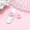 Juguete de Comida Simulada Donut Helado Arte de Uñas Joyería Decoración de Uñas de Resina Accesorios Pequeños Lindo DIY Pegamento de Crema
