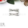 Popular Pinza de Pico de Pato de Acero Gris de Alta Gama, Pinza de Cabeza Cuadrada, Accesorios para el Cabello, Accesorios para Joyería DIY, Pinza para el Cabello Sin Costuras