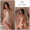 Lingerie sexy adstringente sexy renda tentação sling macacão open-end pijamas mulheres quente livre uniforme 0738