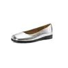 Zapatos redondos y suaves de estilo francés con un tacón grueso de 2 cm para mujer, parte superior suave de verano, suela blanda, corte bajo, aumento de altura interior, zapatos versátiles vintage para mujer