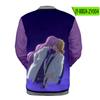 Uniforme de Béisbol para Estudiantes de Manga Larga con Cuello Alto, Corte Holgado, de Venta Caliente Sciencefellinlovesoitriedtoproveit