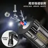 Linterna de Alta Luminosidad de Nueve Perlas Transfronteriza Portátil para Exteriores Carga Doble Fuente de Luz Imán Fuerte Monstruo de Nueve Ojos
