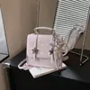 Mochila de Encaje de Lunares de Nicho Estilo Coreano para Mujer, Nueva Bolsa Escolar Casual Dulce y Femenina, Mochila para Viajes y Uso Diario
