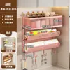 Estante de almacenamiento de pared para cocina, no requiere perforación, multifuncional, para almacenar cebollas grandes, jengibre y ajo, estante colgante de doble capa, estante para verduras y especias