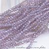 Cuentas de Cristal Plano Chapado en Color Cristal de 4 mm Accesorios de Joyería DIY Cuentas de Cristal de Cristal Accesorios para Collar Pulsera