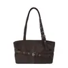 Bolsa Tote de Ombro com Design Retrô de Nicho para Mulheres Nova Moda Outono/Inverno 2026 Simples de Mão para o Trabalho Bolsa de Ombro