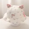 Chapéu de bebê fofo super adorável chapéu de pescador estilo primavera e outono chapéu de sol para bebês e crianças pequenas meses chapéu de proteção solar chapéu de balde princesa Coreano
