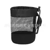 Bolsa de golf bolsa de malla de poliéster bolsillo con cordón bolsa de almacenamiento de gran capacidad con gancho bolsa colgante