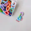 Chaveiro de Contas Tira de Silicone Corda de Couro Pingente Acessórios de Metal Argola de Aço Fivela de Porta Anel de Cartão Pequeno