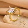Anillo de Moda Transfronterizo para Mujer Niche Lazo Ins Accesorios de Pulsera Europeos y Americanos Sensación de Alta Gama Anillo Abierto para Dedo Anillo para Dedo de Comida