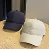 Gorra de béisbol de lino color liso estilo coreano con visera suave para hombres y mujeres, simple, a la moda, versátil, transpirable, casual, gorra de pico nueva y moderna