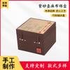 Caja de brocado de lino con forma de maceta de arena morada, con hebilla de quilla, para guardar joyas, pulseras, teteras, quemadores de incienso, fabricantes de cajas de embalaje.