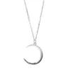 Colar de Prata Esterlina S925 para Mulheres, Design de Nicho, Corrente Clavícula Lua, Estilo Curto, Popular nas Redes Sociais, Simples e Elegante, Estilo Minimalista, Versão Coreana