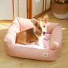 Jaula para perro jaula para mascotas sofá para gato jaula impermeable perro pequeño y mediano cojín de peluche extraíble y lavable jaula para gato cama para perro venta al por mayor