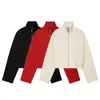 Comércio Exterior Transfronteiriço Estilo Europeu e Americano Roupas Femininas ZA AliExpress Mais Vendido Gola Alta Moderna e Elegante Jaqueta Curta
