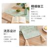 Camino de Mesa Rayado con Olas Estilo Japonés con Borlas en las Esquinas, Mantel, Cubierta para Mesa de Café, Cubierta para Mueble de TV, Diseño Estilo Japonés