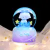 Calcetín de Navidad de producto nuevo transfronterizo, mini bola de agua, adorno de bola de cristal brillante para regalo de Navidad