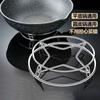 Suporte de Panela de Aço Inoxidável, Prateleira de Armazenamento Doméstica para Cozinha, Prateleira Multifuncional, Suporte Espessado com Isolamento Térmico, Suporte de Armazenamento Anti-Queimadura para Panelas de Cozinhar no Vapor