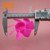747Y2A Vermelho Rosa Turbofan Baotou Ventilador Hélice com Pás Ventilador com Pás Ventilador de Sete Pás Ventilador com Pás Ventilador com Pás