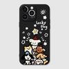 Funda de silicona para iPhone 16, Apple 15, Promax, linda funda de silicona para teléfono móvil Lucky Tmall.