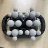 Kuangjie Pistola de Masaje Muscular Multi-cabezal Masajeador de Relajación Muscular Corporal Completa Hombro Cuello Espalda Masajeador de Impacto Profundo Dropshipping
