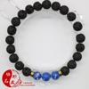 Pulsera de Cuentas Hechas a Mano de Piedra del Emperador Caliente, Piedra Volcánica, Cuenta de Buda, Moda, Comercio Exterior, Multicolor