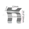Adecuado para Toyota Lc100 Land Cruiser, Rav4, Hiace, Lx470 Clip de Placa de Hierro para Boquilla Lavaparabrisas Delantero
