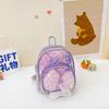 Lantejoulas mochila da moda das crianças estilo coreano jardim de infância arco rabo de peixe saco escolar comércio exterior mini menina mochila pequena