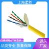Cable de red de video resistente a altas temperaturas, flotabilidad cero, resistente a la torsión, fibra óptica, resistente al aceite, anticongelante, cable para cadena portacables, electricidad especial para perforadora de roca
