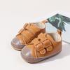 Sapatos de Bebê Novos para Meninos e Meninas de 0-1 Ano Sapatos de Bebê Novos Primavera e Verão Sola de Borracha Antiderrapante Moda Sapatos para Crianças Pequenas