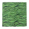 Ins Lenço Quadrado Zebra Preto e Branco Novo Europeu e Americano Hip-Hop Dança de Rua Turbante de Equitação bandana Comércio Exterior
