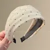 Diadema de Esponja Color Café Otoño Invierno para Mujer Estilo Coreano Uso Diario Versátil Diadema Alta para la Frente para Lavarse la Cara Atadura de Pelo Pinza para el Cabello