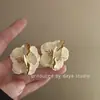 Pendientes de Plata con Flor de Aguja de Dopamina y Borla Estilo Vacaciones en la Costa Pendientes Versátiles Pendientes de Moda y Elegantes Venta al por Mayor