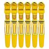 Herramientas de peluquería Amazon Pinzas de cocodrilo galvanizadas Pinzas de peluquería que no marcan Pinzas de pico de pato para peinado, sección y posicionamiento