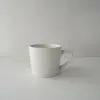 Estilo Ins Cor Morandi Caneca de Cerâmica para Presente Simples em Formato V Copo de Água para Escritório Nórdico Caneca de Chá de Grande Capacidade