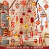 2027 Nuevo Modelo Año del Cordero Personaje de la Fortuna Decoración de Año Nuevo Pequeños Adornos Colgantes para el Año Nuevo Chino Decoraciones para Árbol de Bonsái Ambientación de Escena