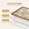 Mantel Cuadrado Estilo Americano, Impermeable y a Prueba de Aceite, Mantel de Cuero Lavable, Sensación de Lujo Ligero de Gama Alta, Adecuado para Mesa de Mahjong y Mesa de Café