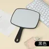Espejo extragrande con mango, adecuado para salones de belleza, se puede colgar, alta definición, diseño simple, espejo de maquillaje de mano, venta al por mayor de fábrica, portátil