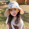 Sombrero de Sol con Protección UV para Niños, Sombrero de Sol Delgado de Verano con Dibujos Animados para Bebés