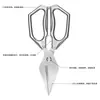 Tijeras Gruesas de Alta Calidad 3.0 de Uso Rudo, Tijeras de Cocina de Acero Inoxidable, Tijeras para Huesos de Pollo y Pescado, Tijeras Potentes para el Hogar