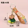 Muñeco Llavero Capibara Llavero Creativo Capibara Colgante para Mochila Colgante para Bolso Artículo de Regalo de Puesto de Dibujos Animados para Niños