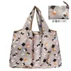 Bolsa de Compras Plegable Ecológica de Tela Oxford 210D Bolsa de Almacenamiento Portátil Grande Gran Capacidad Bolsa de Compras para Supermercado